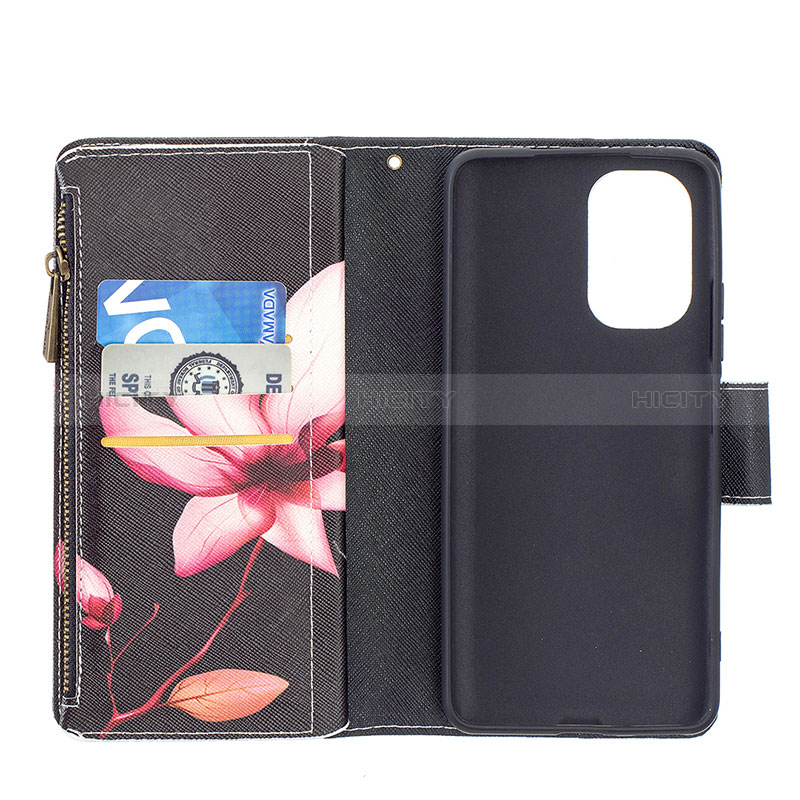 Custodia Portafoglio In Pelle Fantasia Modello Cover con Supporto B04F per Xiaomi Redmi K40 Pro 5G