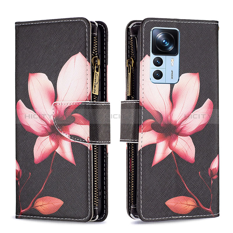 Custodia Portafoglio In Pelle Fantasia Modello Cover con Supporto B04F per Xiaomi Redmi K50 Ultra 5G