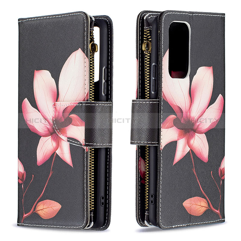 Custodia Portafoglio In Pelle Fantasia Modello Cover con Supporto B04F per Xiaomi Redmi Note 10 Pro 4G