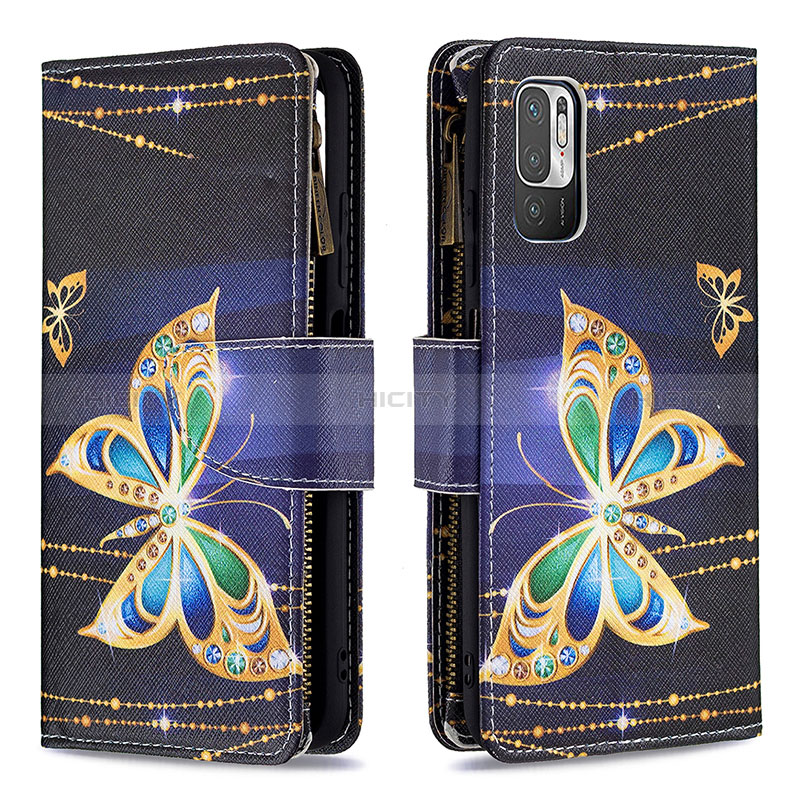 Custodia Portafoglio In Pelle Fantasia Modello Cover con Supporto B04F per Xiaomi Redmi Note 11 SE 5G