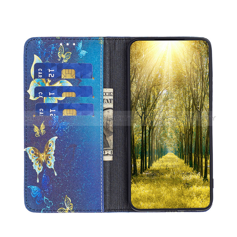 Custodia Portafoglio In Pelle Fantasia Modello Cover con Supporto B05F per Xiaomi Poco X4 Pro 5G