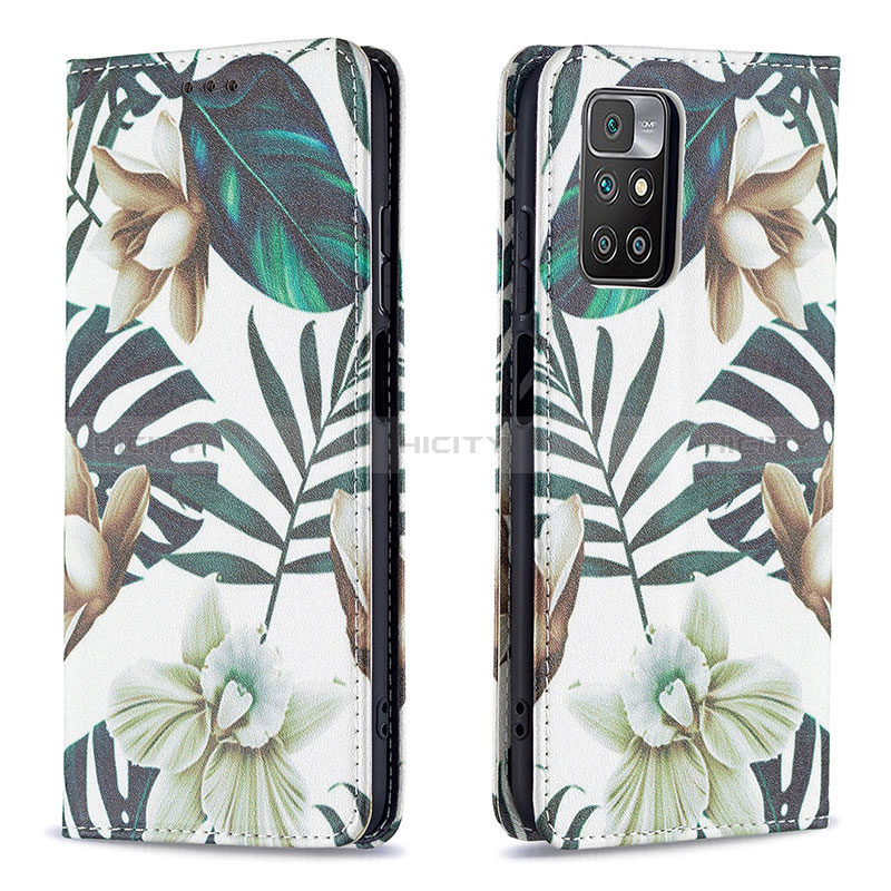 Custodia Portafoglio In Pelle Fantasia Modello Cover con Supporto B05F per Xiaomi Redmi 10 (2022)