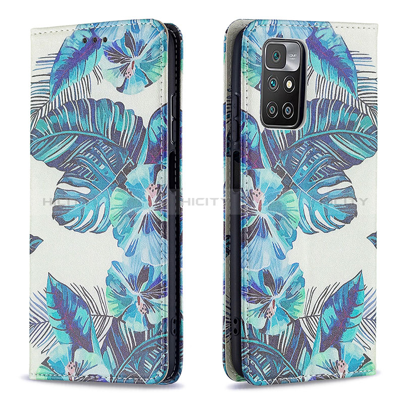 Custodia Portafoglio In Pelle Fantasia Modello Cover con Supporto B05F per Xiaomi Redmi 10 (2022)