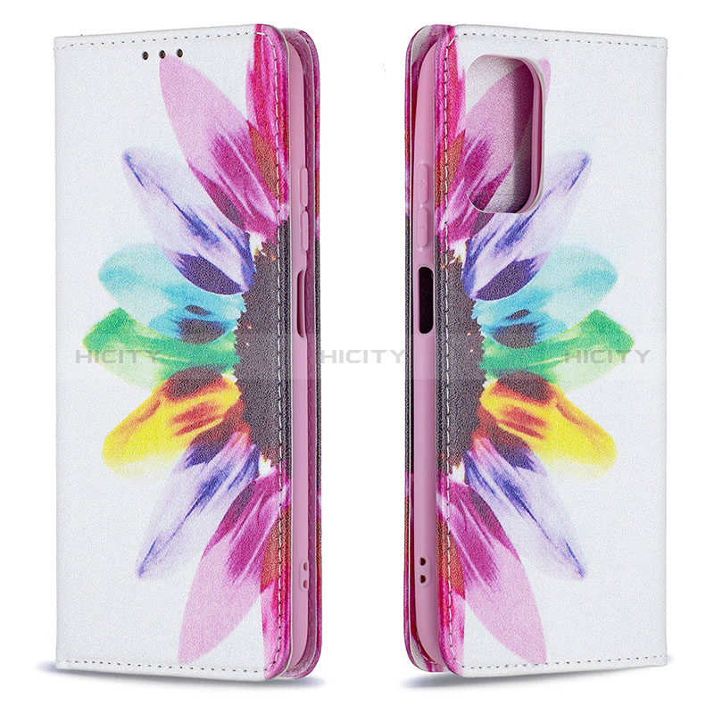 Custodia Portafoglio In Pelle Fantasia Modello Cover con Supporto B05F per Xiaomi Redmi Note 10 4G