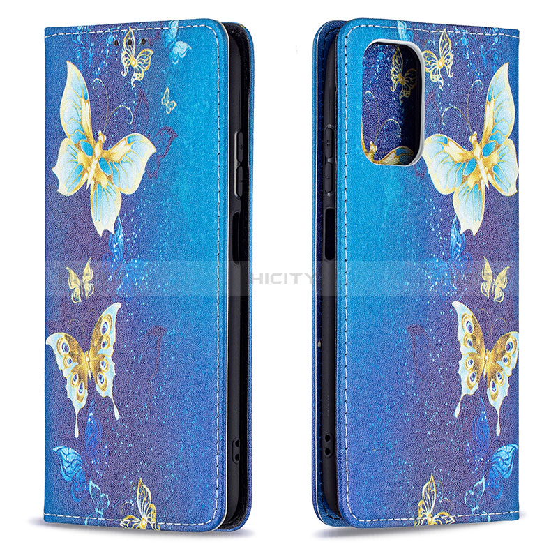 Custodia Portafoglio In Pelle Fantasia Modello Cover con Supporto B05F per Xiaomi Redmi Note 10 4G