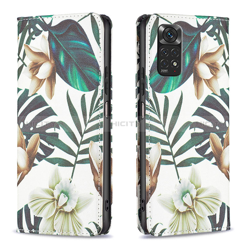 Custodia Portafoglio In Pelle Fantasia Modello Cover con Supporto B05F per Xiaomi Redmi Note 11S 4G