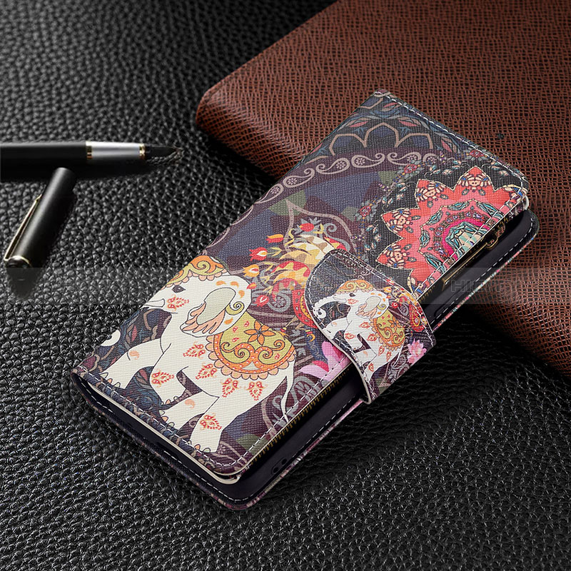 Custodia Portafoglio In Pelle Fantasia Modello Cover con Supporto BF3 per Xiaomi Redmi Note 10 Pro Max