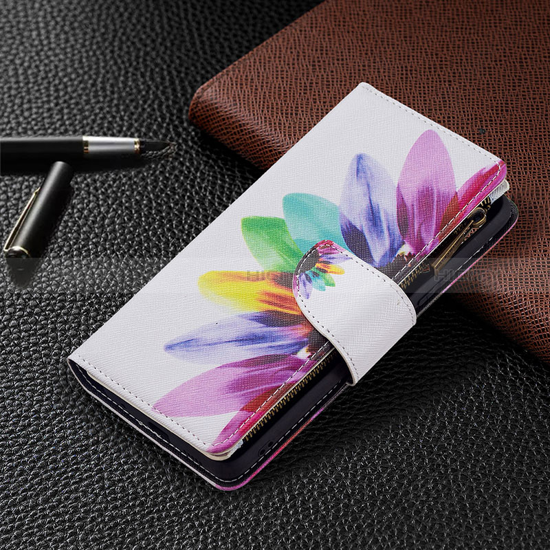 Custodia Portafoglio In Pelle Fantasia Modello Cover con Supporto BF3 per Xiaomi Redmi Note 10 Pro Max