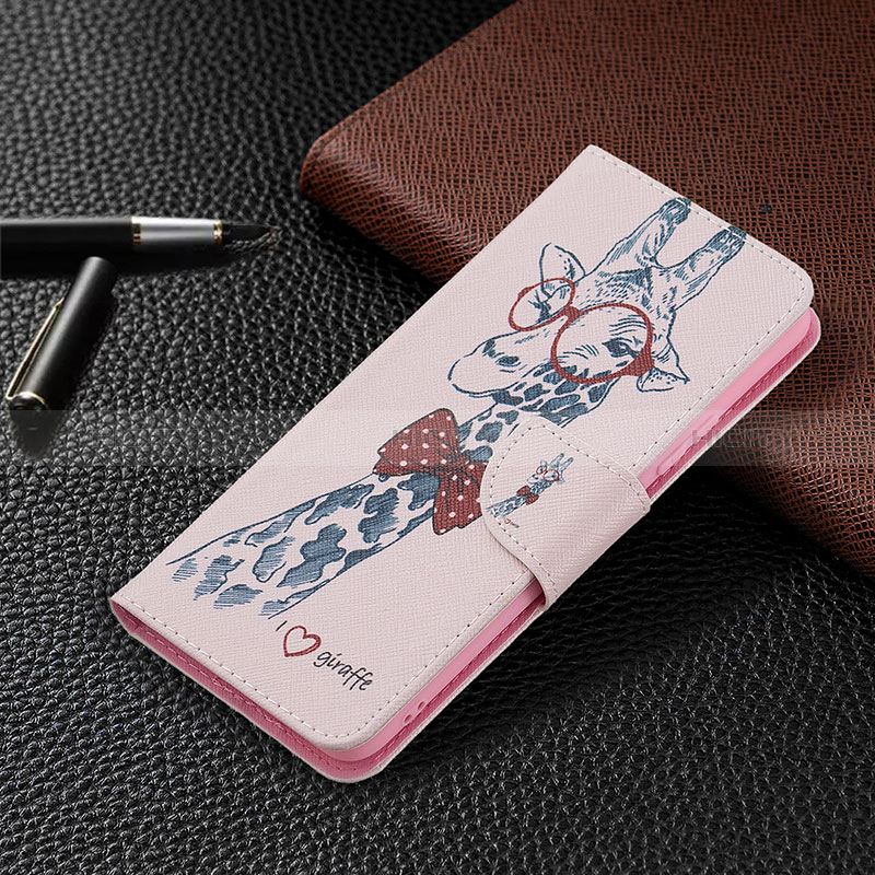 Custodia Portafoglio In Pelle Fantasia Modello Cover con Supporto BF4 per Xiaomi Redmi Note 10 Pro Max