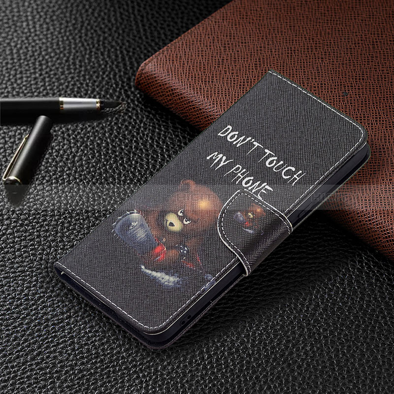 Custodia Portafoglio In Pelle Fantasia Modello Cover con Supporto BF4 per Xiaomi Redmi Note 10 Pro Max