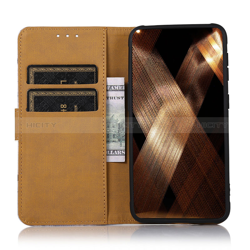 Custodia Portafoglio In Pelle Fantasia Modello Cover con Supporto D02Y per Huawei Mate 60 Pro