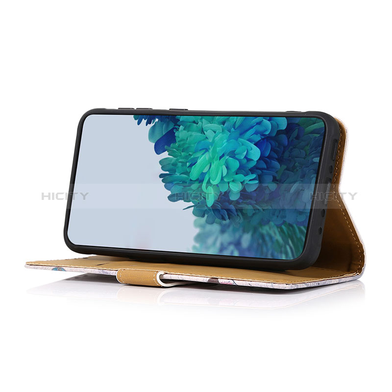 Custodia Portafoglio In Pelle Fantasia Modello Cover con Supporto D02Y per Oppo Reno5 Lite