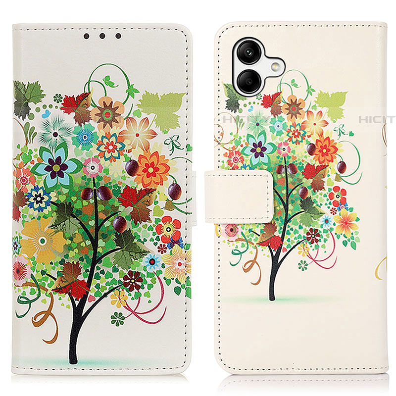 Custodia Portafoglio In Pelle Fantasia Modello Cover con Supporto D02Y per Samsung Galaxy A04E