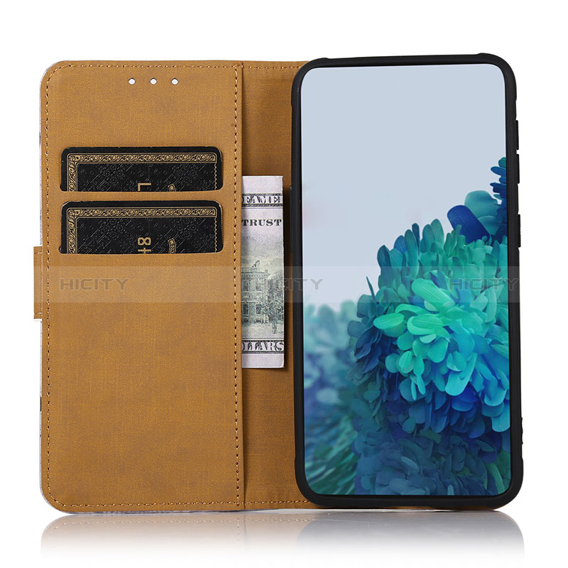 Custodia Portafoglio In Pelle Fantasia Modello Cover con Supporto D02Y per Sony Xperia 10 III SOG04