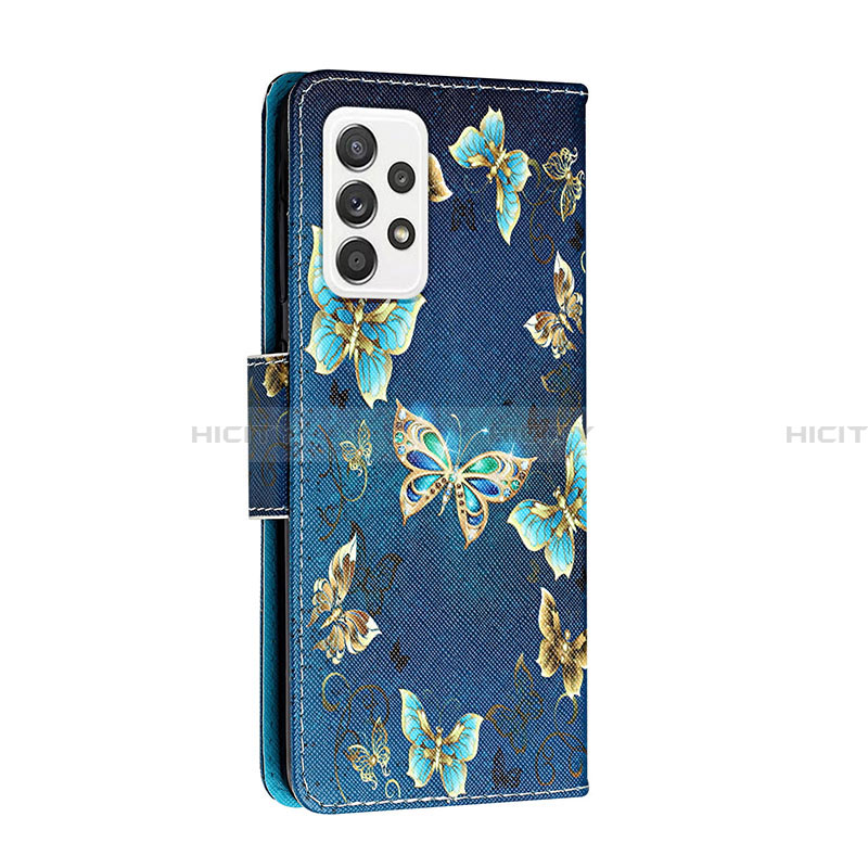 Custodia Portafoglio In Pelle Fantasia Modello Cover con Supporto H01X per Samsung Galaxy A33 5G