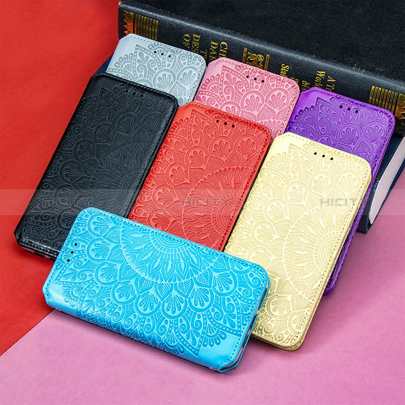 Custodia Portafoglio In Pelle Fantasia Modello Cover con Supporto H02 per Apple iPhone 15