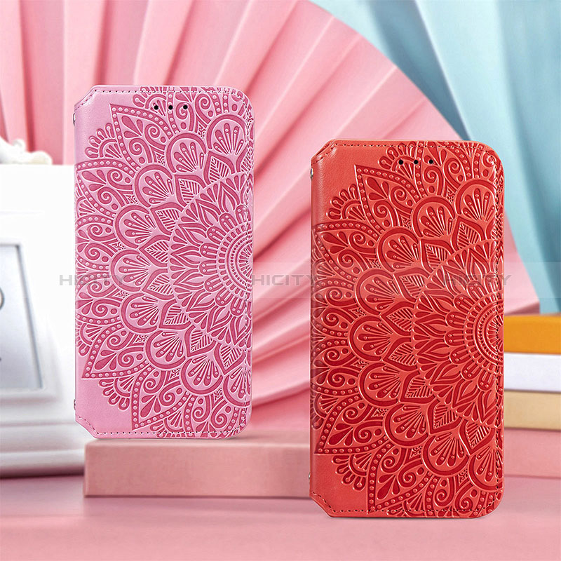 Custodia Portafoglio In Pelle Fantasia Modello Cover con Supporto H02 per Apple iPhone 15