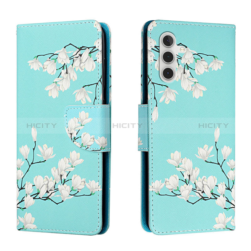 Custodia Portafoglio In Pelle Fantasia Modello Cover con Supporto H02X per Samsung Galaxy A04s