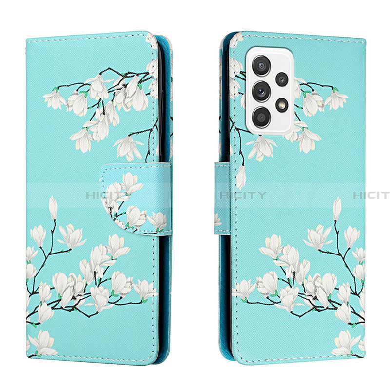 Custodia Portafoglio In Pelle Fantasia Modello Cover con Supporto H02X per Samsung Galaxy A33 5G