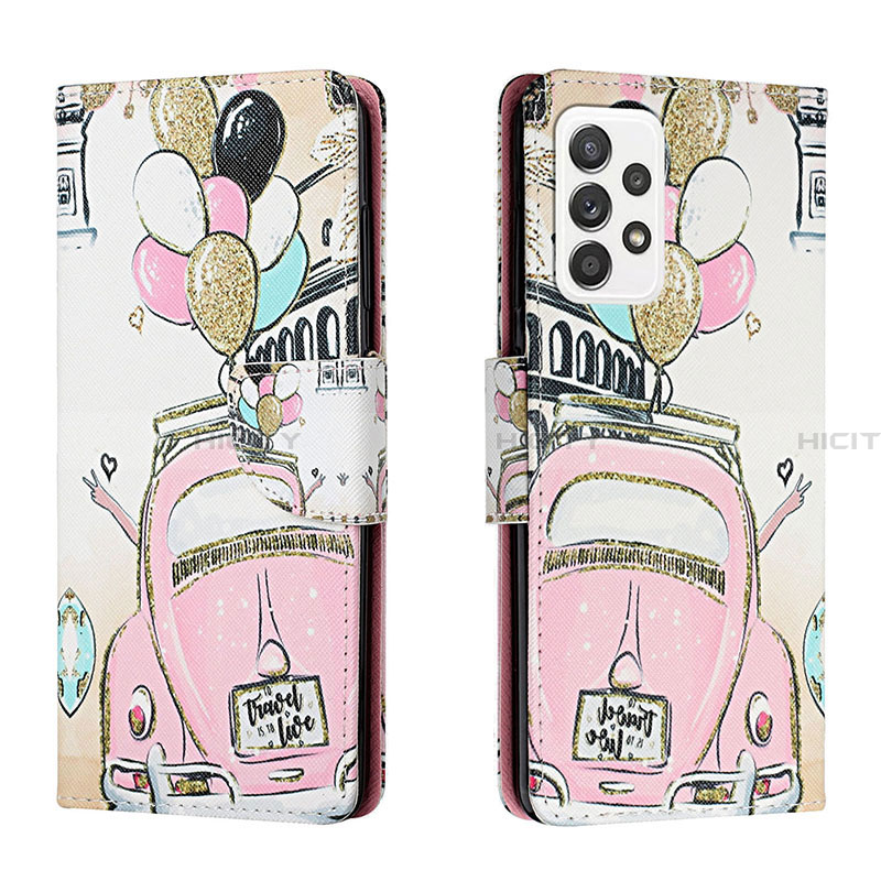 Custodia Portafoglio In Pelle Fantasia Modello Cover con Supporto H02X per Samsung Galaxy A33 5G