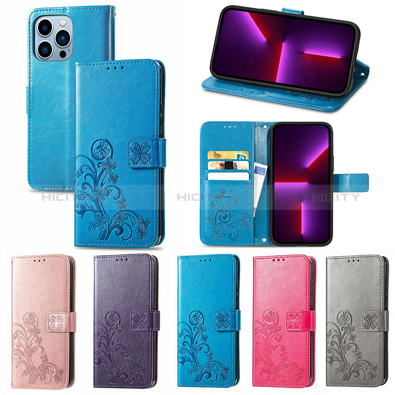 Custodia Portafoglio In Pelle Fantasia Modello Cover con Supporto H03 per Apple iPhone 14 Pro