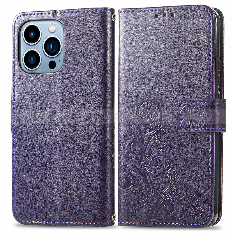 Custodia Portafoglio In Pelle Fantasia Modello Cover con Supporto H03 per Apple iPhone 14 Pro Max