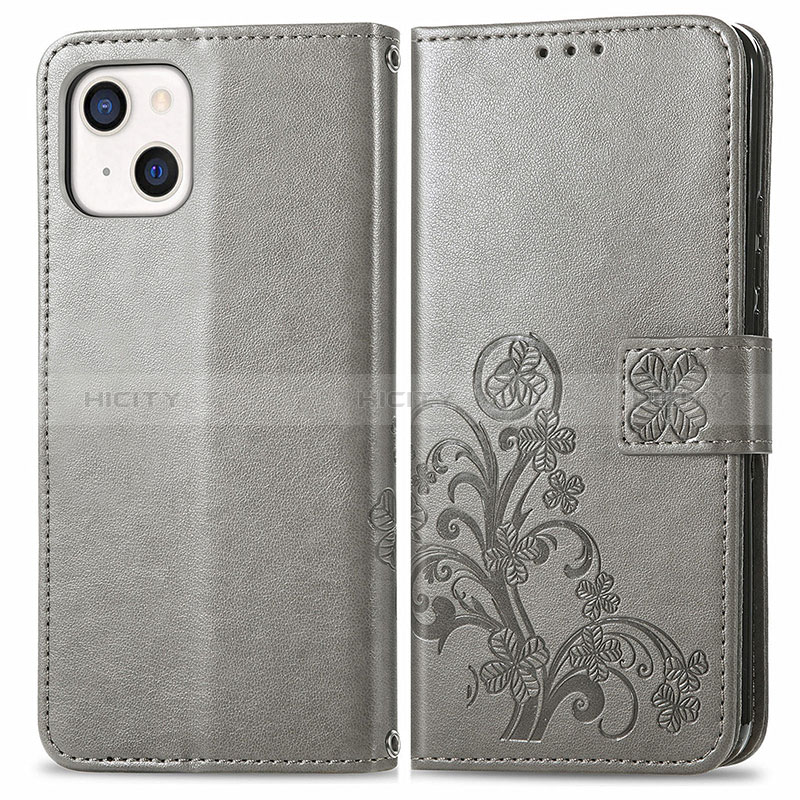 Custodia Portafoglio In Pelle Fantasia Modello Cover con Supporto H03 per Apple iPhone 15