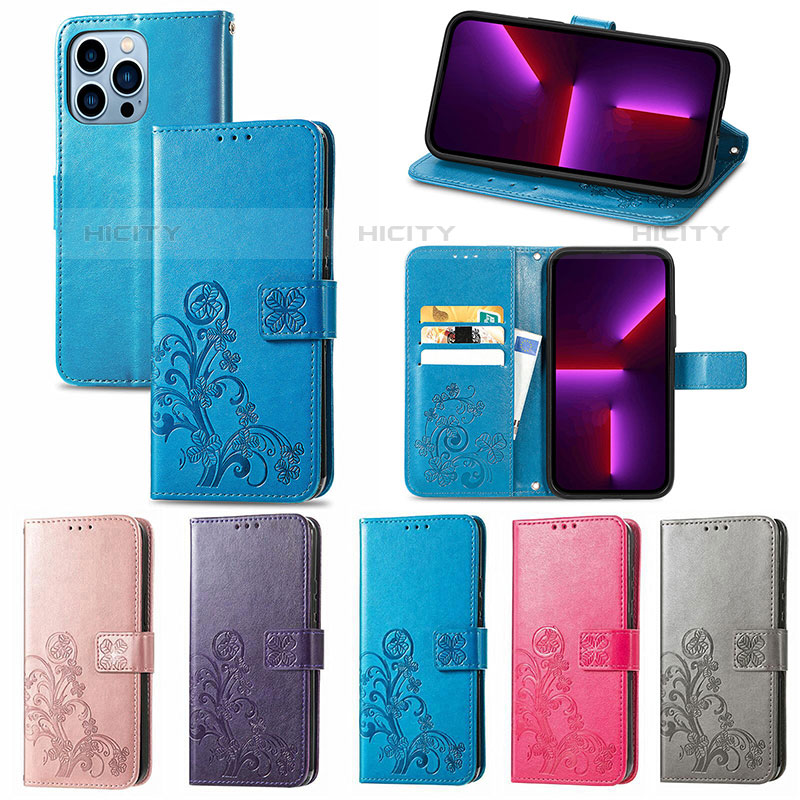 Custodia Portafoglio In Pelle Fantasia Modello Cover con Supporto H03 per Apple iPhone 15 Pro Max