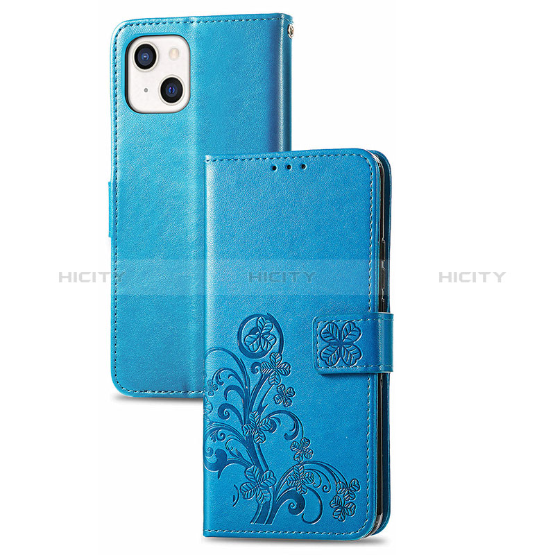 Custodia Portafoglio In Pelle Fantasia Modello Cover con Supporto H04 per Apple iPhone 15 Plus