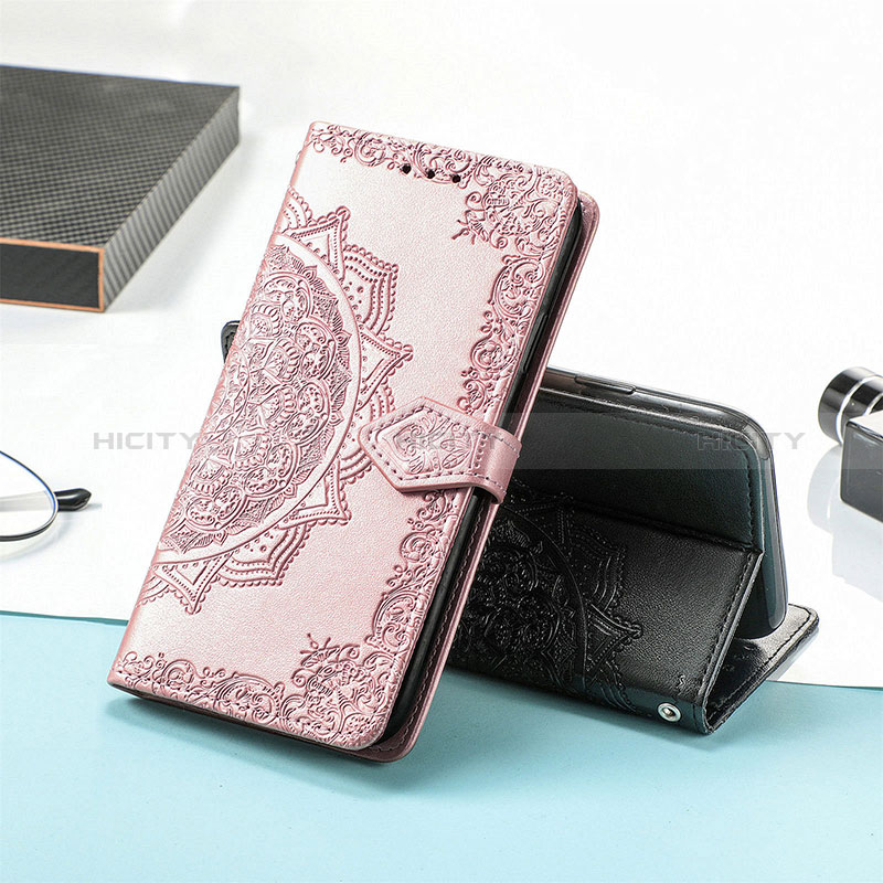 Custodia Portafoglio In Pelle Fantasia Modello Cover con Supporto H06 per Apple iPhone 15