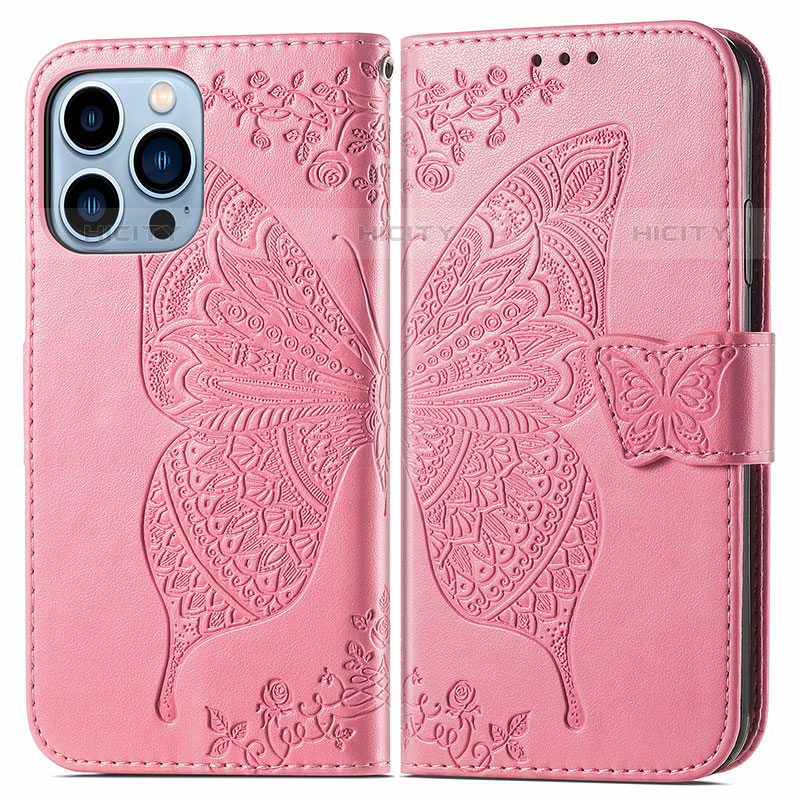 Custodia Portafoglio In Pelle Fantasia Modello Cover con Supporto H07 per Apple iPhone 15 Pro