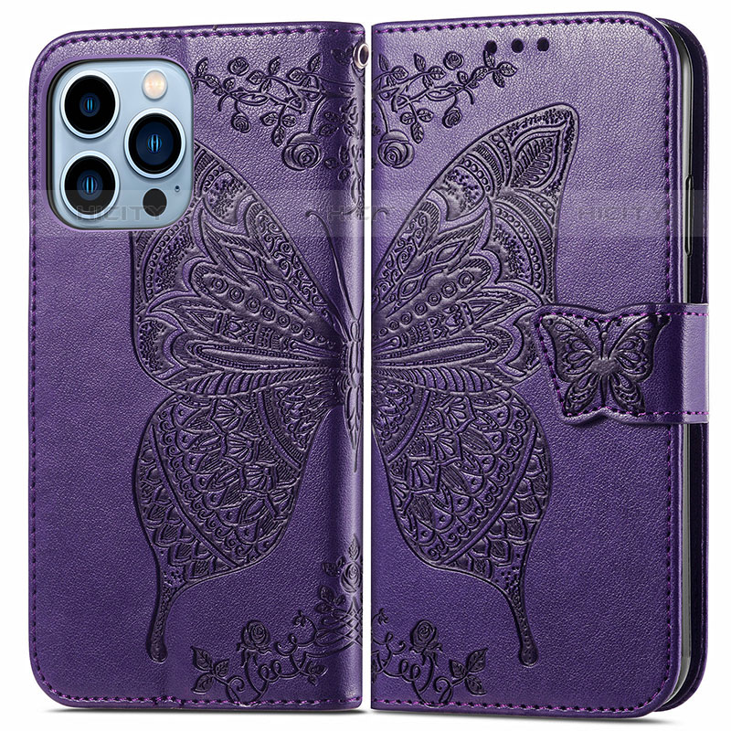 Custodia Portafoglio In Pelle Fantasia Modello Cover con Supporto H07 per Apple iPhone 15 Pro Max