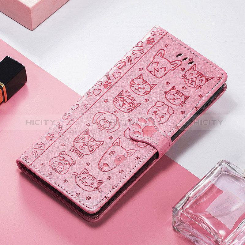 Custodia Portafoglio In Pelle Fantasia Modello Cover con Supporto H12 per Apple iPhone 15