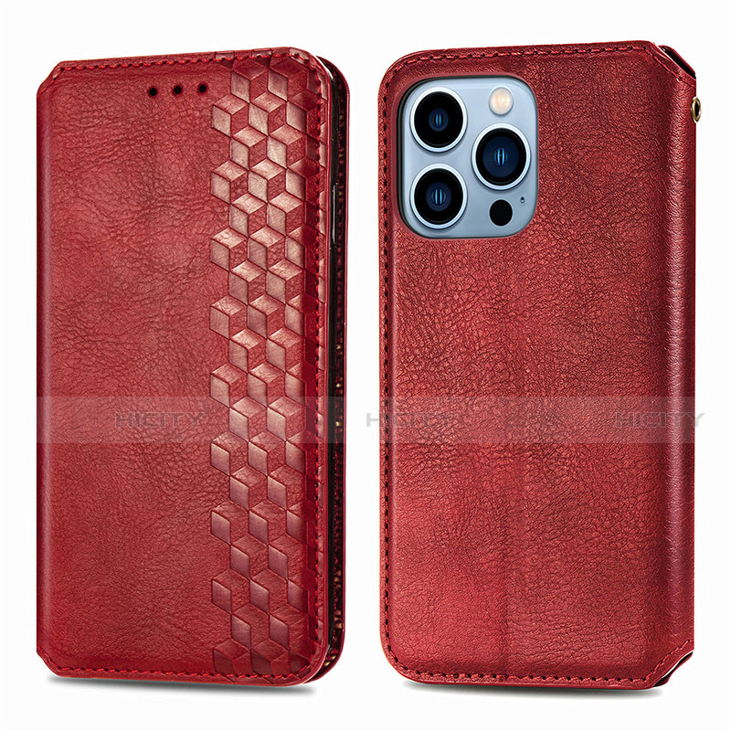 Custodia Portafoglio In Pelle Fantasia Modello Cover con Supporto H15 per Apple iPhone 13 Pro