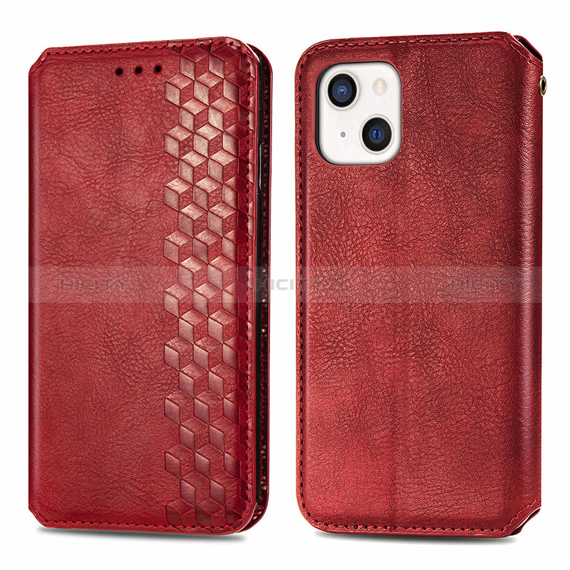 Custodia Portafoglio In Pelle Fantasia Modello Cover con Supporto H15 per Apple iPhone 15