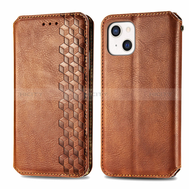 Custodia Portafoglio In Pelle Fantasia Modello Cover con Supporto H15 per Apple iPhone 15 Plus