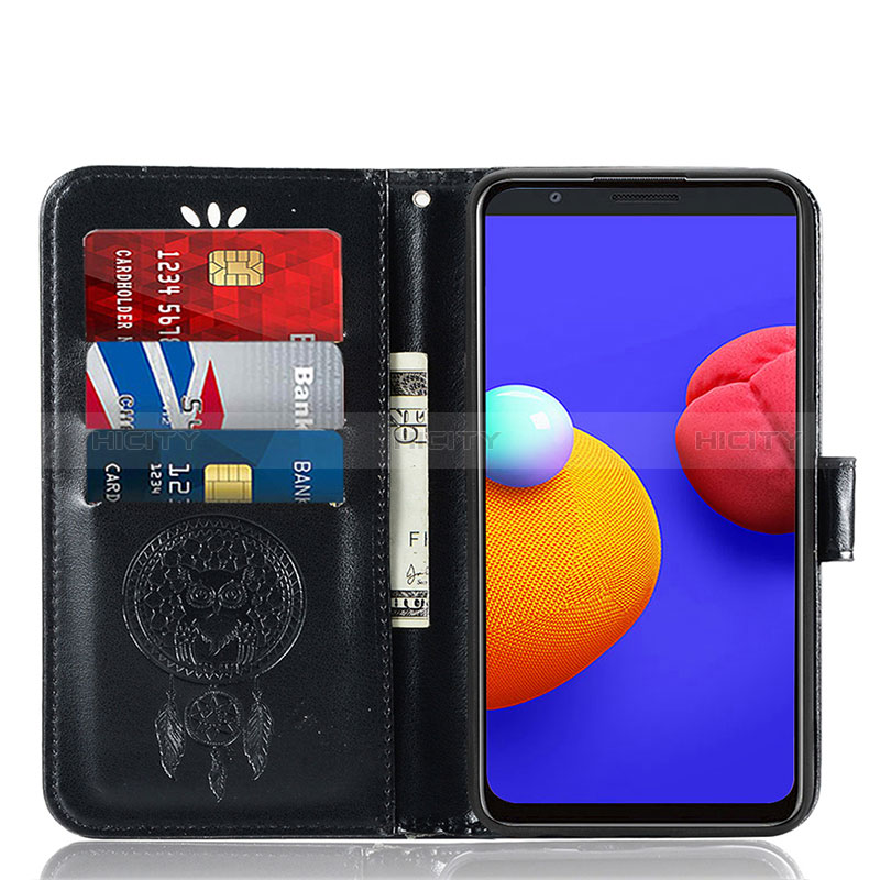 Custodia Portafoglio In Pelle Fantasia Modello Cover con Supporto JX1 per Samsung Galaxy A01 Core