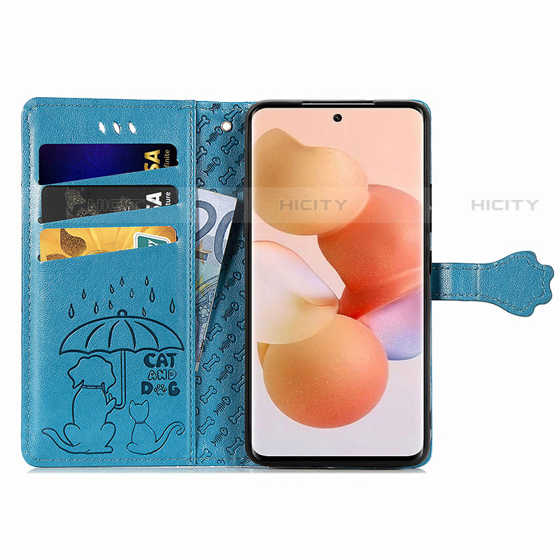 Custodia Portafoglio In Pelle Fantasia Modello Cover con Supporto L01 per Xiaomi Mi 12 Lite 5G