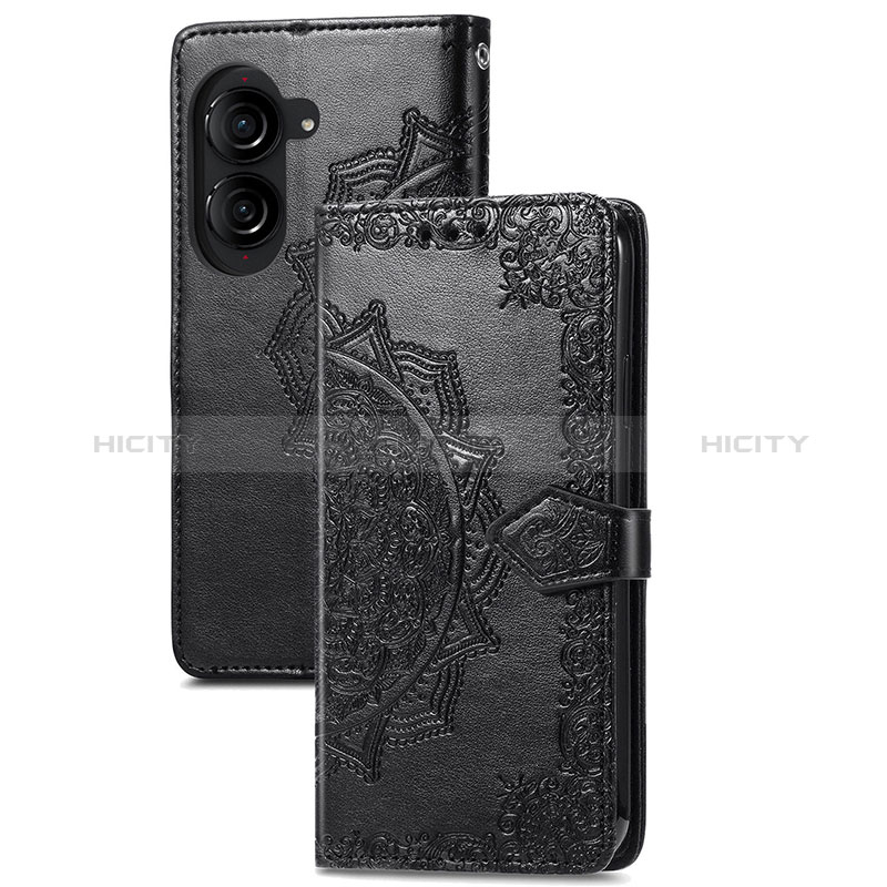 Custodia Portafoglio In Pelle Fantasia Modello Cover con Supporto per Asus ZenFone 10