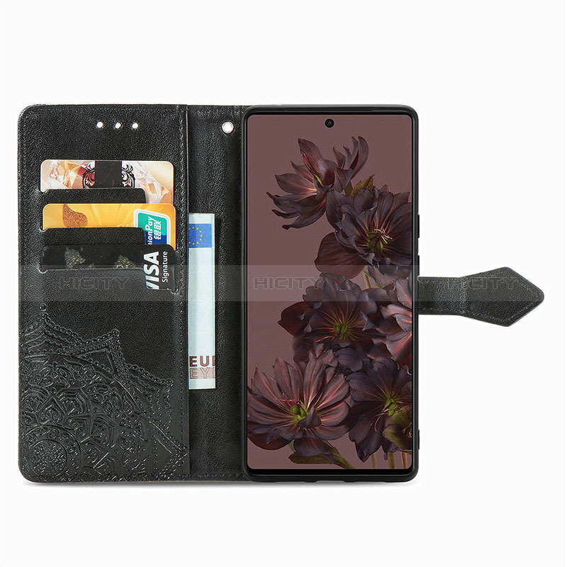 Custodia Portafoglio In Pelle Fantasia Modello Cover con Supporto per Google Pixel 7 5G