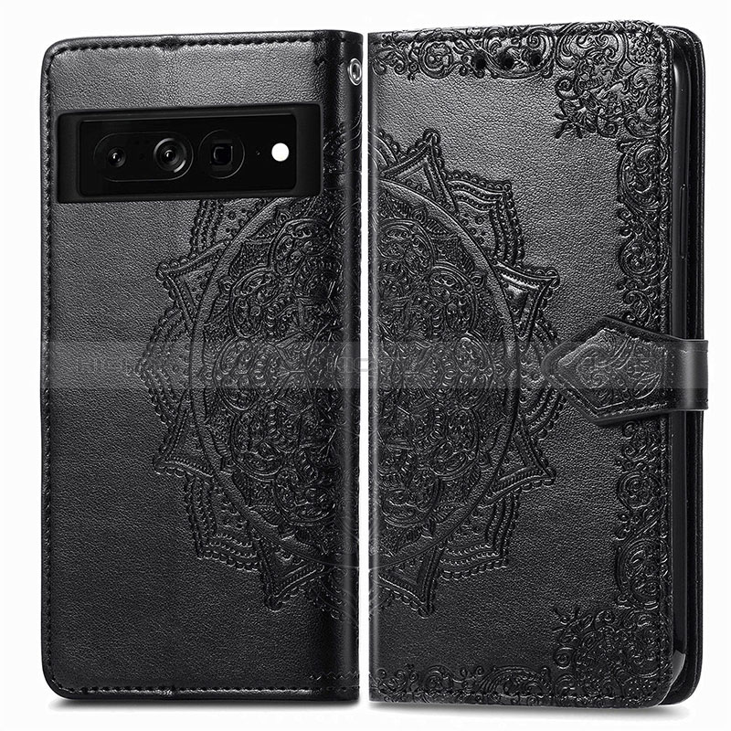 Custodia Portafoglio In Pelle Fantasia Modello Cover con Supporto per Google Pixel 7 Pro 5G