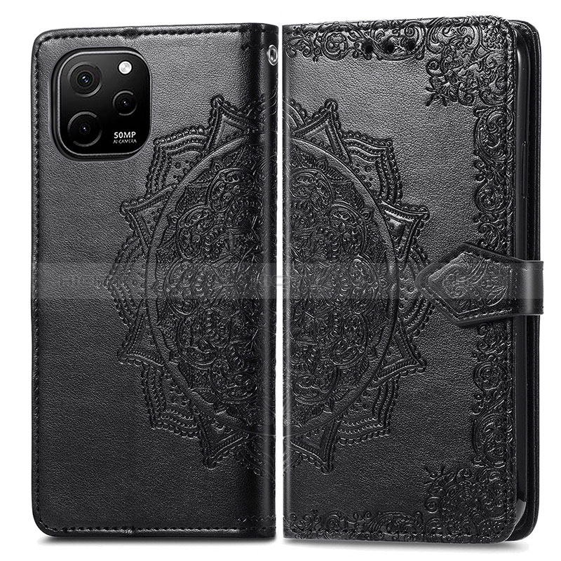 Custodia Portafoglio In Pelle Fantasia Modello Cover con Supporto per Huawei Enjoy 50z