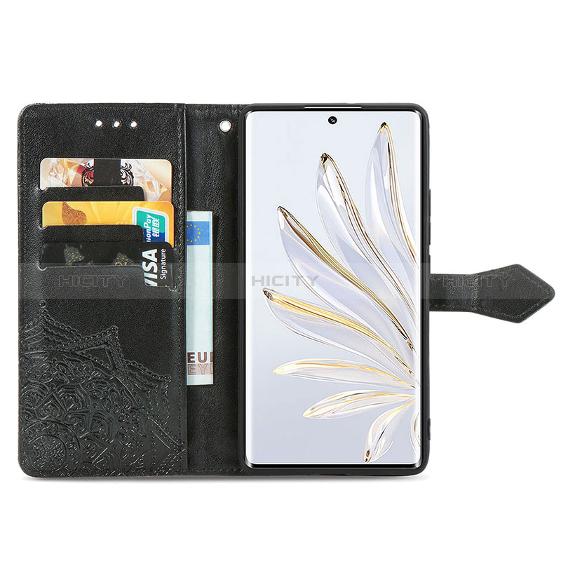 Custodia Portafoglio In Pelle Fantasia Modello Cover con Supporto per Huawei Honor 70 5G