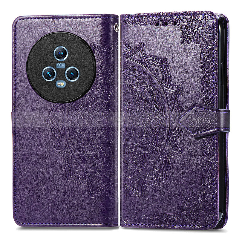 Custodia Portafoglio In Pelle Fantasia Modello Cover con Supporto per Huawei Honor Magic5 5G