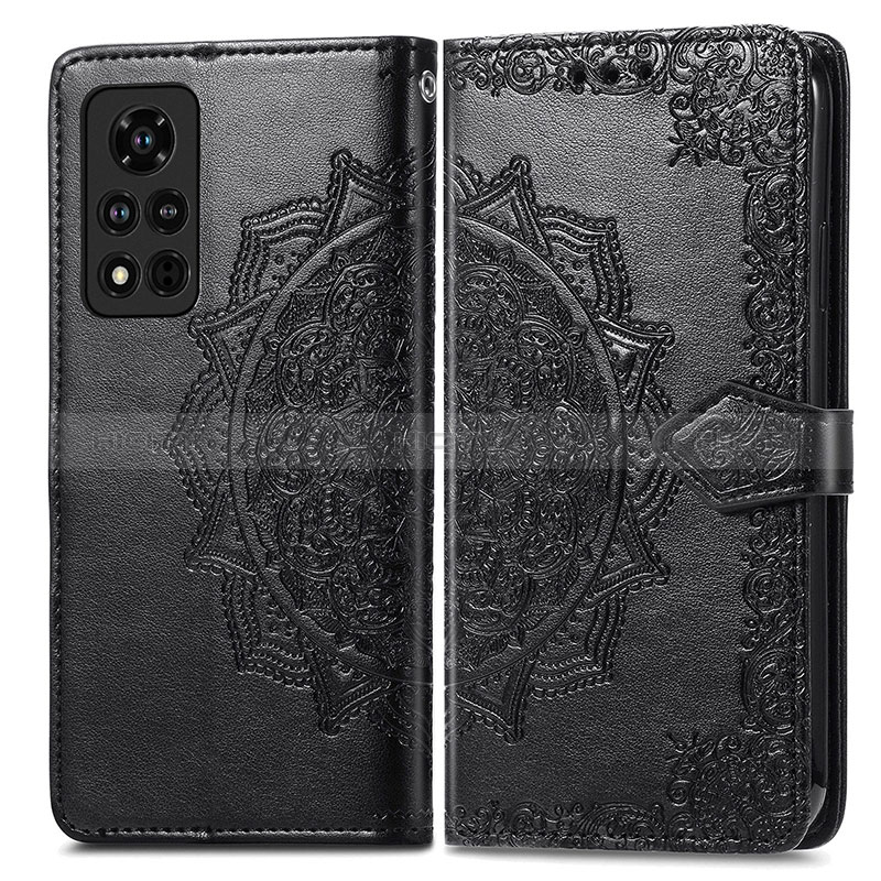 Custodia Portafoglio In Pelle Fantasia Modello Cover con Supporto per Huawei Honor V40 5G