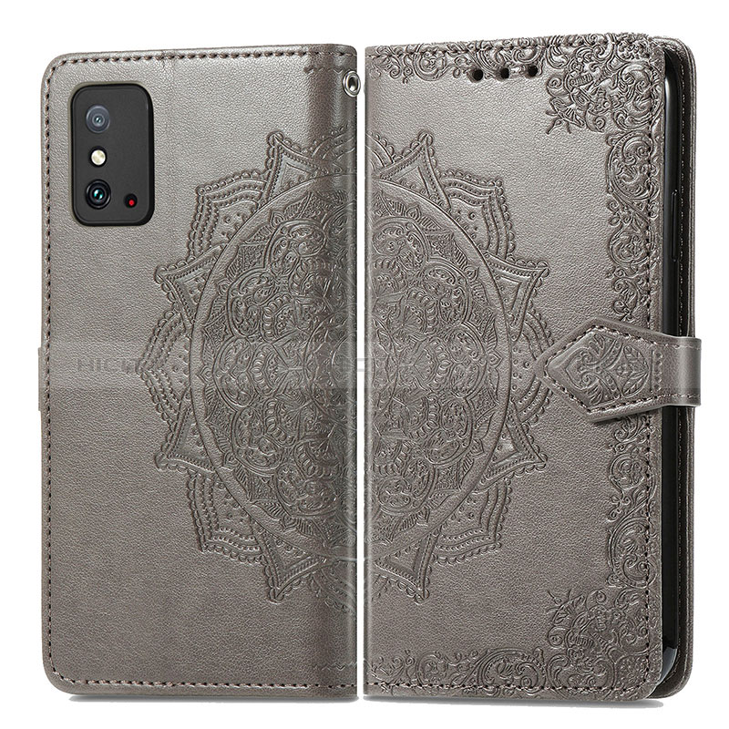 Custodia Portafoglio In Pelle Fantasia Modello Cover con Supporto per Huawei Honor X10 Max 5G Grigio