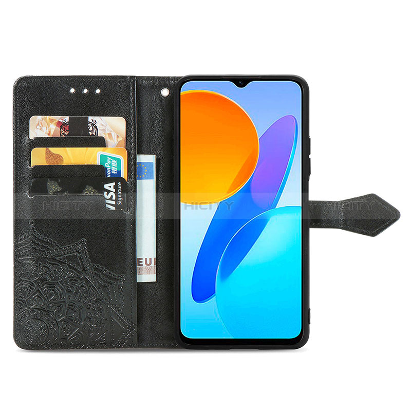 Custodia Portafoglio In Pelle Fantasia Modello Cover con Supporto per Huawei Honor X6