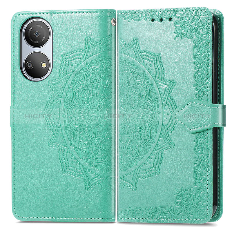 Custodia Portafoglio In Pelle Fantasia Modello Cover con Supporto per Huawei Honor X7