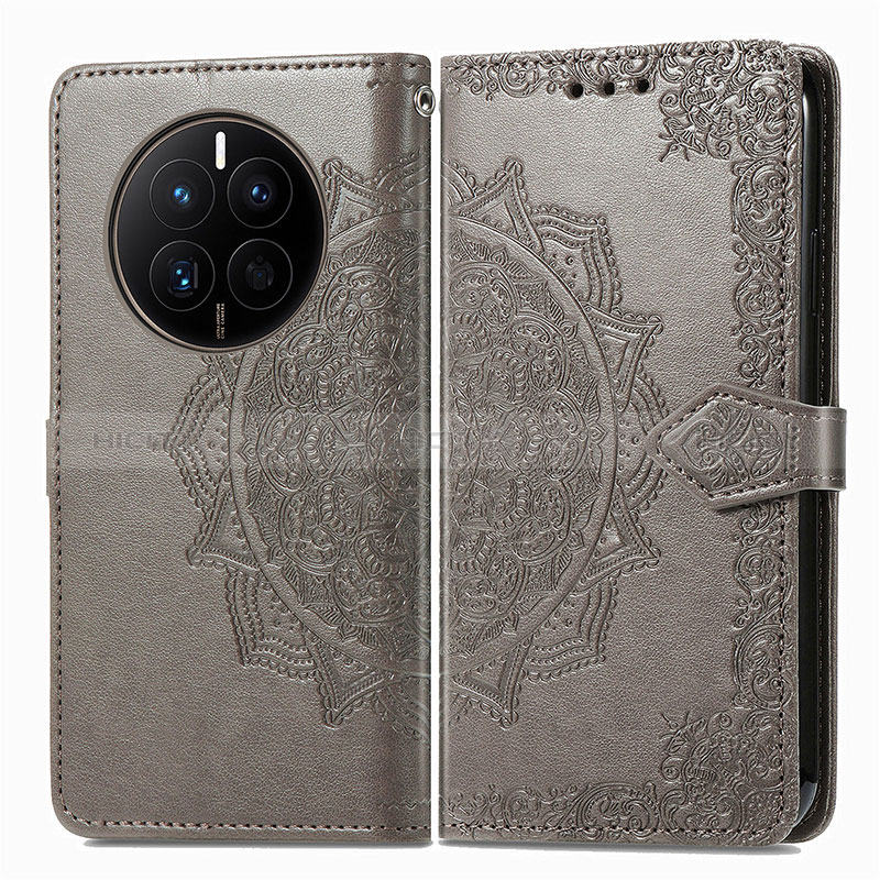 Custodia Portafoglio In Pelle Fantasia Modello Cover con Supporto per Huawei Mate 50