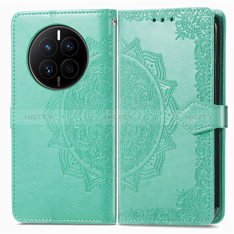 Custodia Portafoglio In Pelle Fantasia Modello Cover con Supporto per Huawei Mate 50